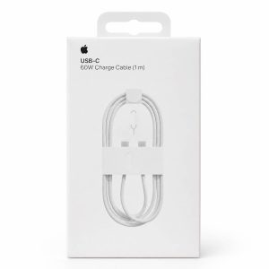 کابل شارژ اپل 60 وات USB-C به USB-C یک متری