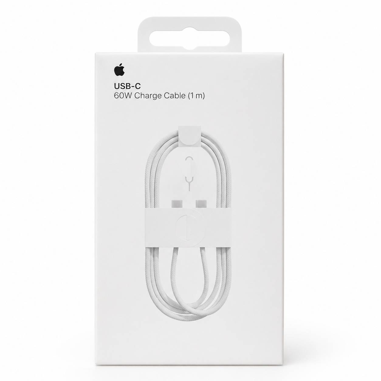 کابل شارژ اپل 60 وات USB-C به USB-C یک متری