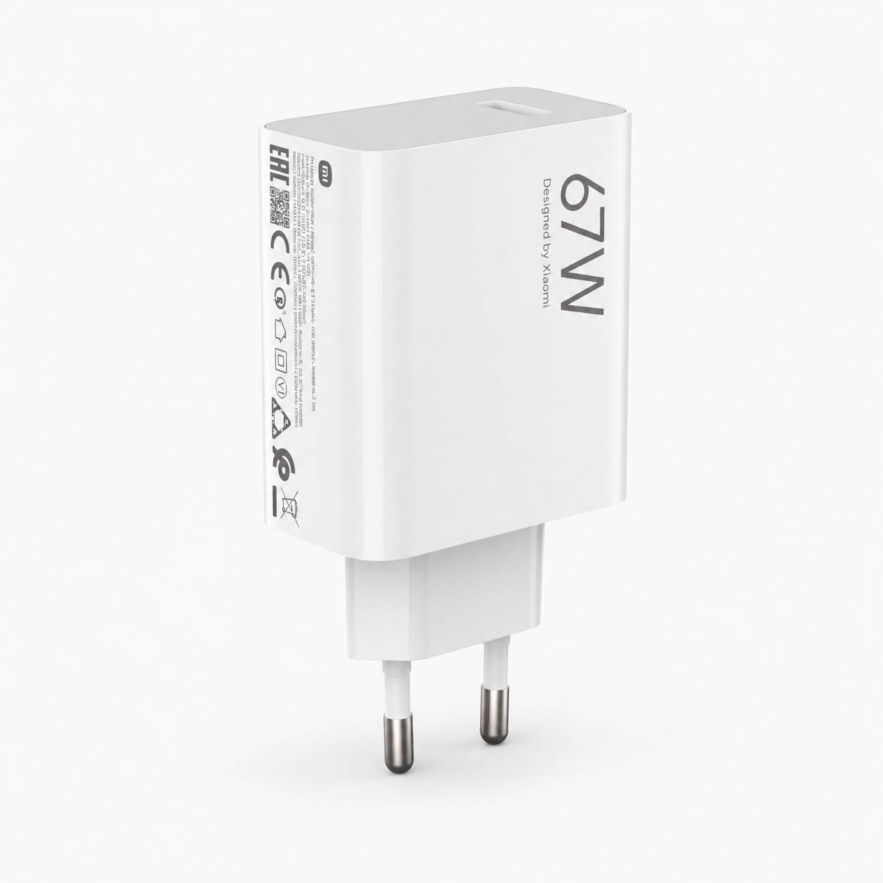 شارژر دیواری شیائومی 67 وات به همراه کابل Type-A